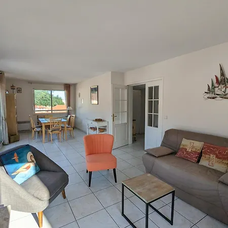 Centre - Grand T3 Calme, Lumineux Avec Terrasse Et Parking, Proche Plages Et Commerces - Fr-1-420-8 Apartment Arcachon