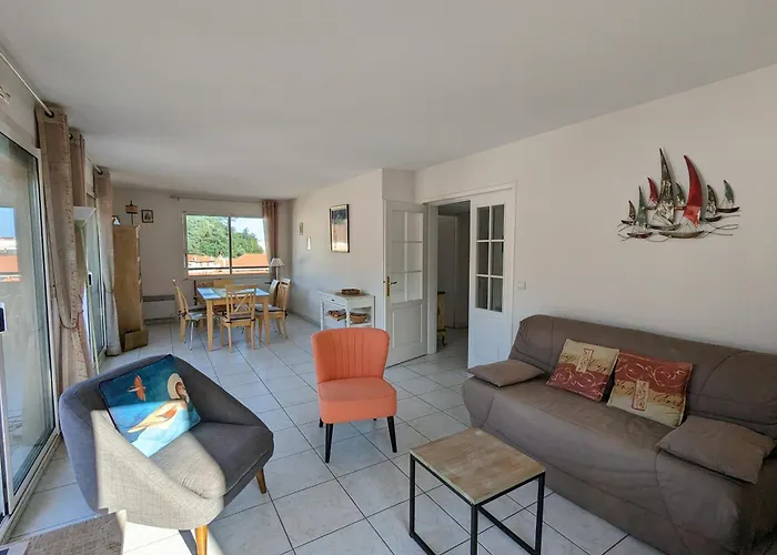 Centre - Grand T3 Calme, Lumineux Avec Terrasse Et Parking, Proche Plages Et Commerces - Fr-1-420-8 Apartamento Arcachon